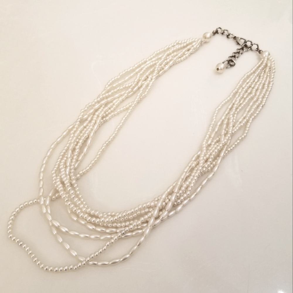 Faux Pearl Necklace